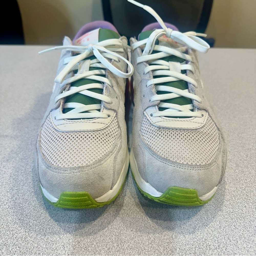 Women Nike Air Max Excee Running Shoes Size 8.5 White Pink Blue Grey CD5432 120 - Picture 3 of 8